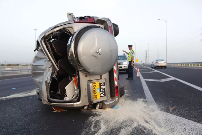 נתונים מדאיגים. זירת התאונה הקטלנית בכביש 1, אמש