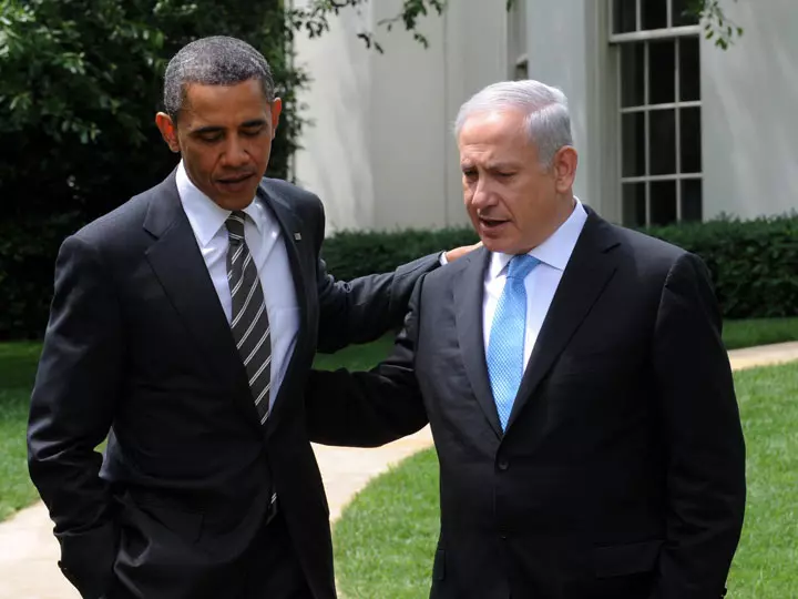 "ישראל מוכנה להתפשר בצורה נדיבה למען השלום". בנימין נתניהו וברק אובמה בפגישתם