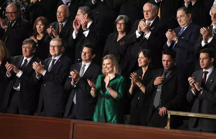 מפגן האהדה והתמיכה בישראל בקונגרס היה מרשים ביותר