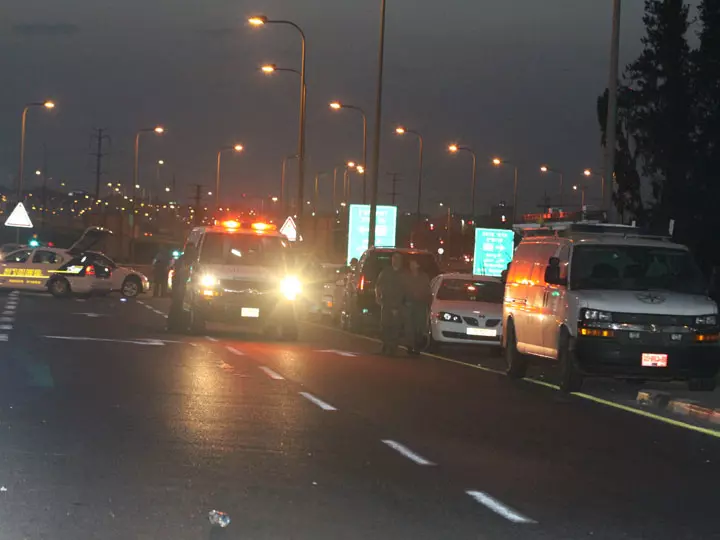 זירת הרצח בג'לג'וליה בחודש שעבר
