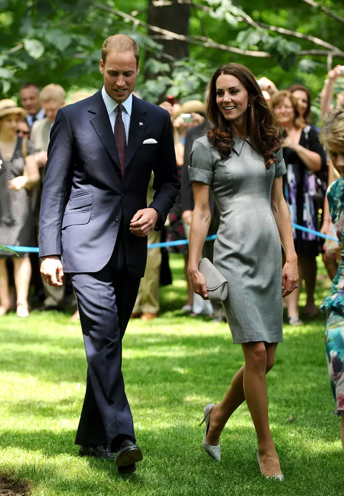 קייט מידלטון והנסיך וויליאם במהלך ביקור רשמי בקנדה, 2 יולי 2011