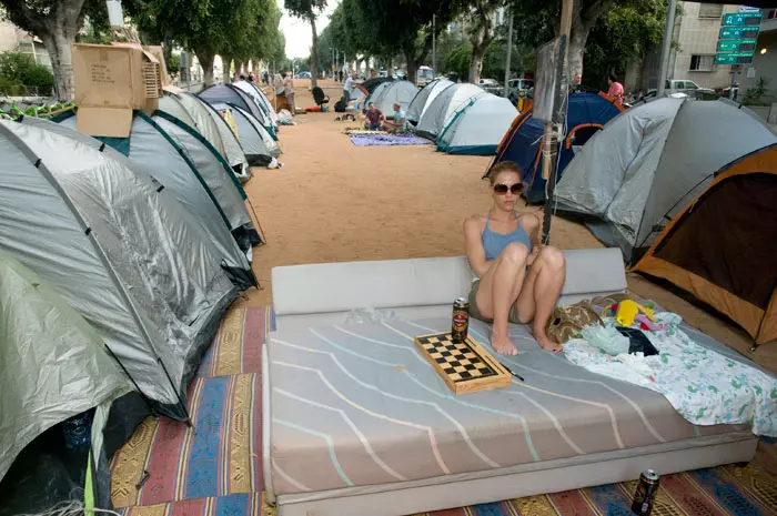 המהלך ייספק את המפגינים? מתחם אוהלי המחאה בתל אביב