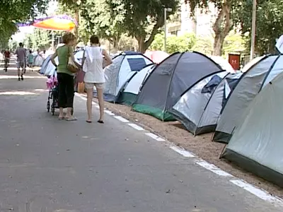 "אין לי ספק שהתוצאה של תחושת האי צדק החברתי תבוא לידי ביטוי בקלפי". המאהל בשדרות רוטשילד