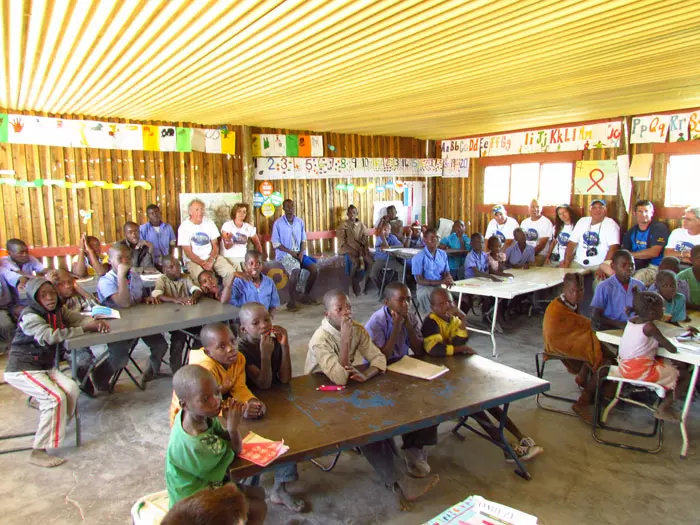 בית ספר נמיבי - כל שכבות הגיל בכיתה אחת למשך שלוש שנים