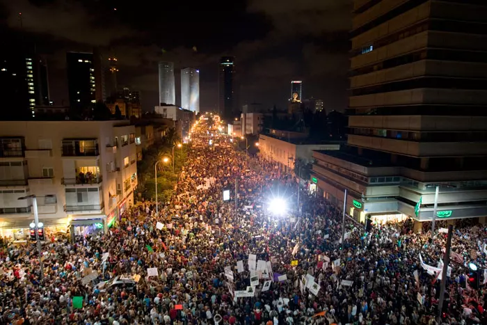 בישראל מצטרפת המחאה החבברתית לגורמים לחששות