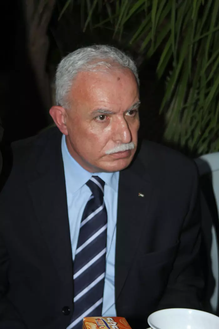 שר החוץ הפלסטיני, ריאד אל-מאלכי