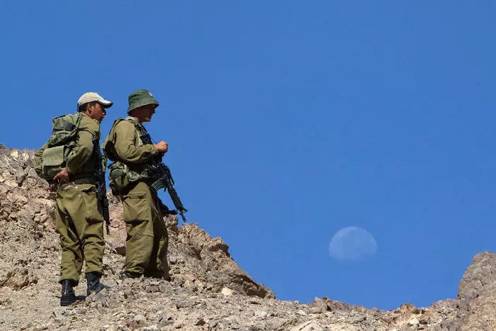 חיילי צה"ל בגבול ישראל מצרים