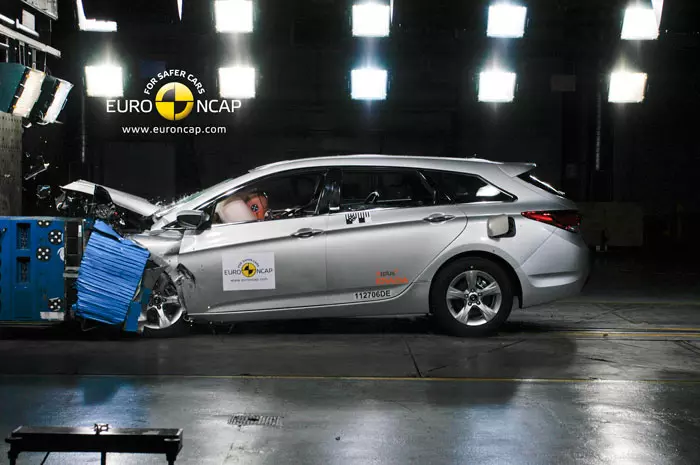 יונדאי i40 מבחן ריסוק Euro NCAP