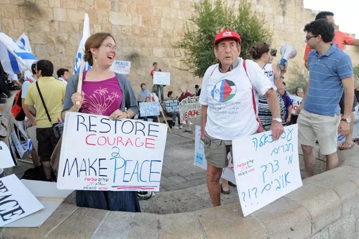 ח"כ אנסטסיה מיכאלי התעמתה עם כמה מהמפגינים