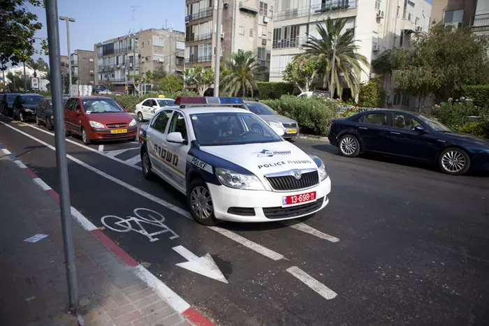 דריסה במעבר החציה. זירת התאונה, הבוקר