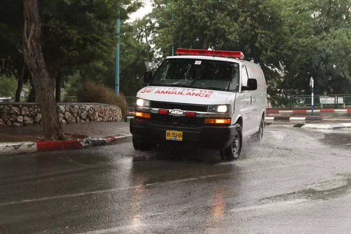 גשם בקריית שמונה
