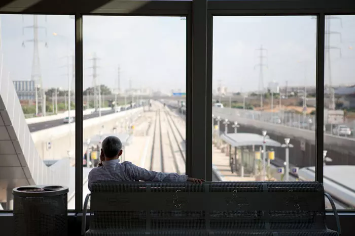 "פועלים להגנת העבודה המאורגנת בישראל". תחנת הרכבת בראשון לציון, אתמול