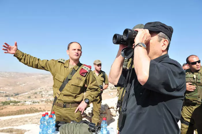 שר הביטחון בסיור ביהודה ושומרון ביום שלישי בו נבחנה מוכנות הגזרה