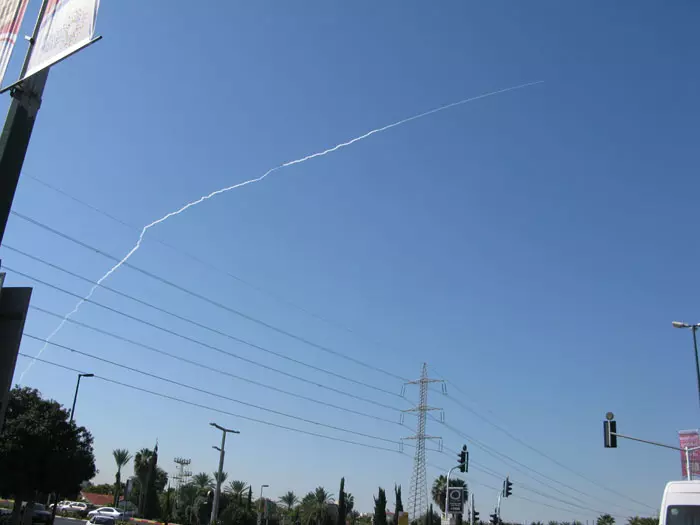 במהלך התרגיל תיתכן תנועה ערה של כוחות הביטחון. הטיל ששוגר הבוקר במסגרת ניסוי