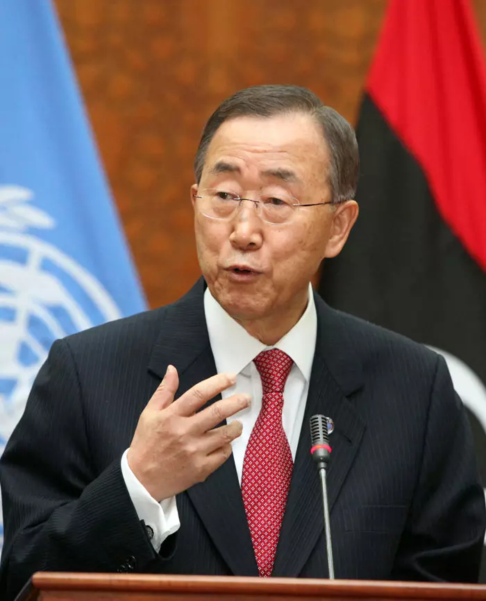 "לפני מספר ימים אירעה מתקפת טרור ענקית, רצינית וקטלנית". מזכ"ל האו"ם