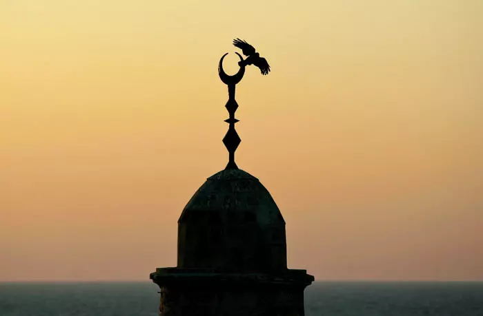 "מי שלא מוצא חן בעיניו להאזין לקול התפילה יכול לקום ולעזוב". מסגד בשכונת עג'מי ביפו
