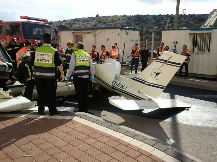 "זה נס שהוא לא התרסק על רכב עם נוסעים"