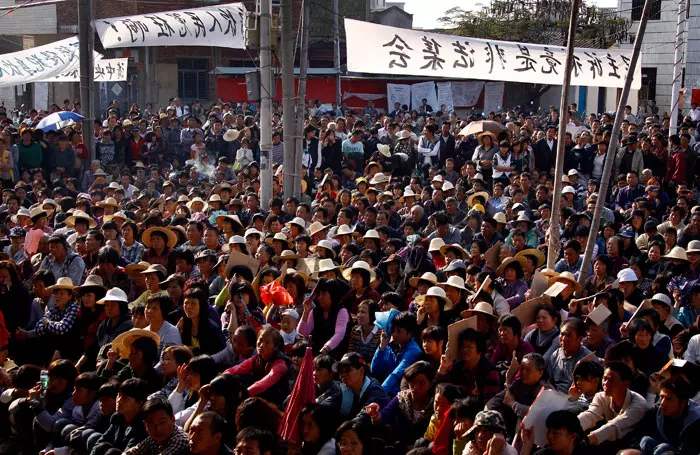 השיח הציבורי בסין מתעורר. אחד הסיפורים הבולטים של המחאה החברתית בסין בשנה האחרונה: תושבי הכפר המורד ווקאן