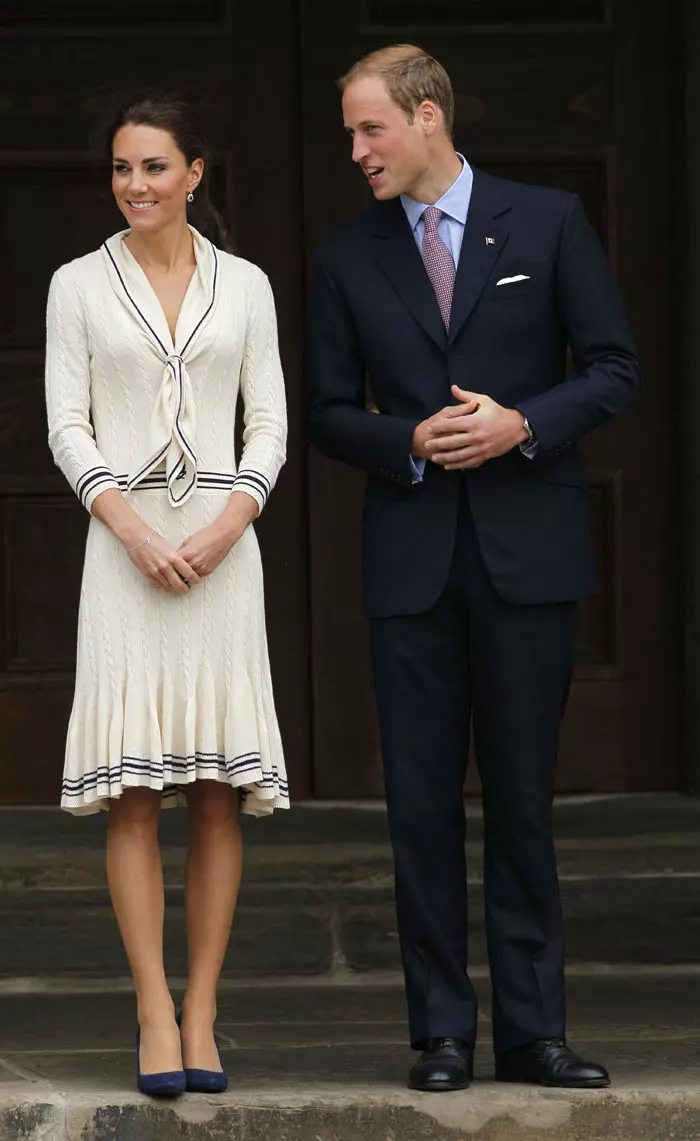 קייט מידלטון והנסיך וויליאם בביקור באי הנסיך אדווארד בקנדה, 4 יולי 2011