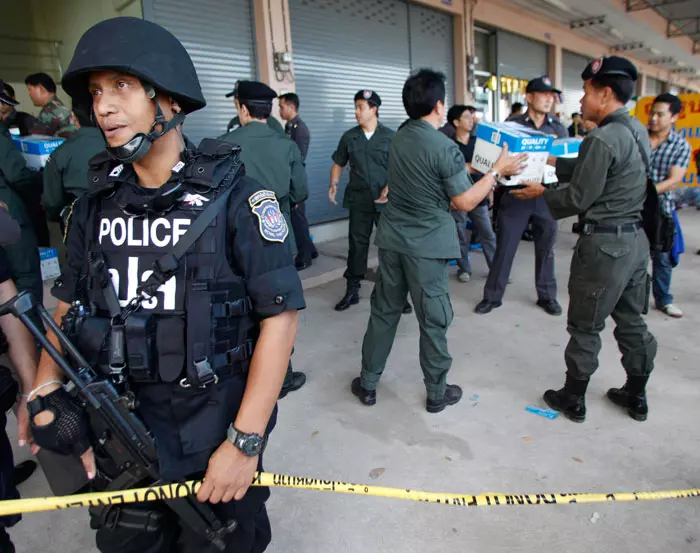 המשטרה התאילנדית עצרה את האיש בשדה התעופה