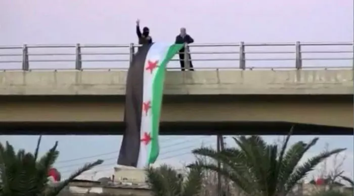 דגל המורדים בלב דמשק, אתמול
