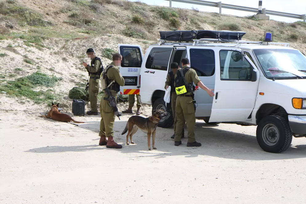 כוחות הביטחון באזור החפ"ק