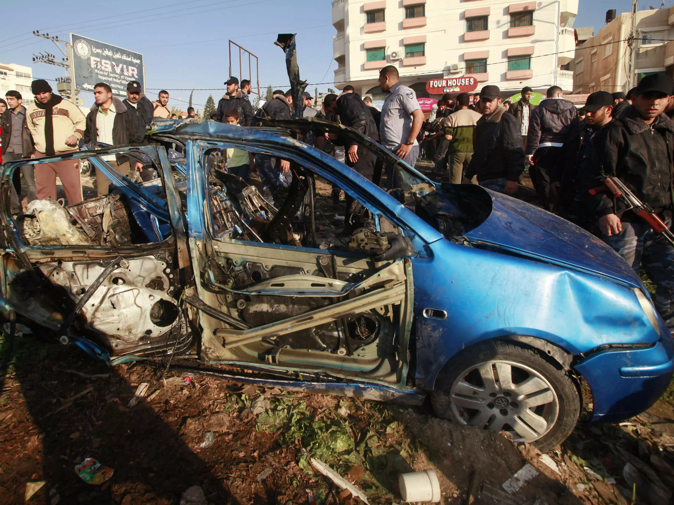 "הירי בא בתגובה לפשעי ישראל נגד המפקדים והלוחמים שלנו". התקיפה בעזה, אתמול