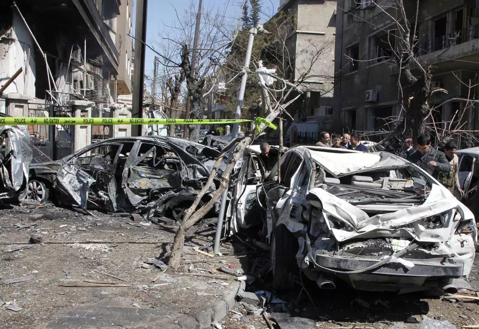 הפיגוע נגד מטות הביטחון בדמשק לפני כשבועיים