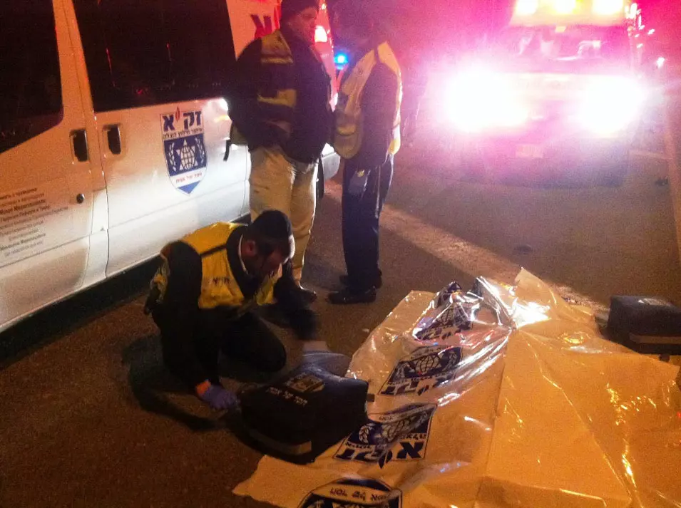 זירת התאונה