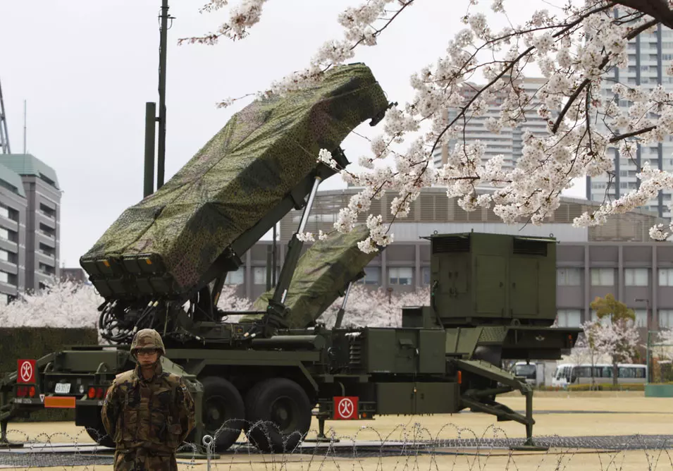 טילי פטריוט שהוצבו בטוקיו מחשש לשיגור טיל גרעיני של צפון קוריאה, הבוקר
