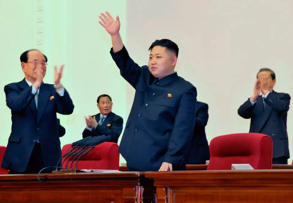 קים ג'ונג און, שליט קוריאה הצפונית. שיגור מוצלח לסיכום השנה הראשונה בשלטון