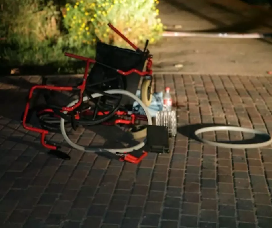כסא הגלגלים אחרי התאונה