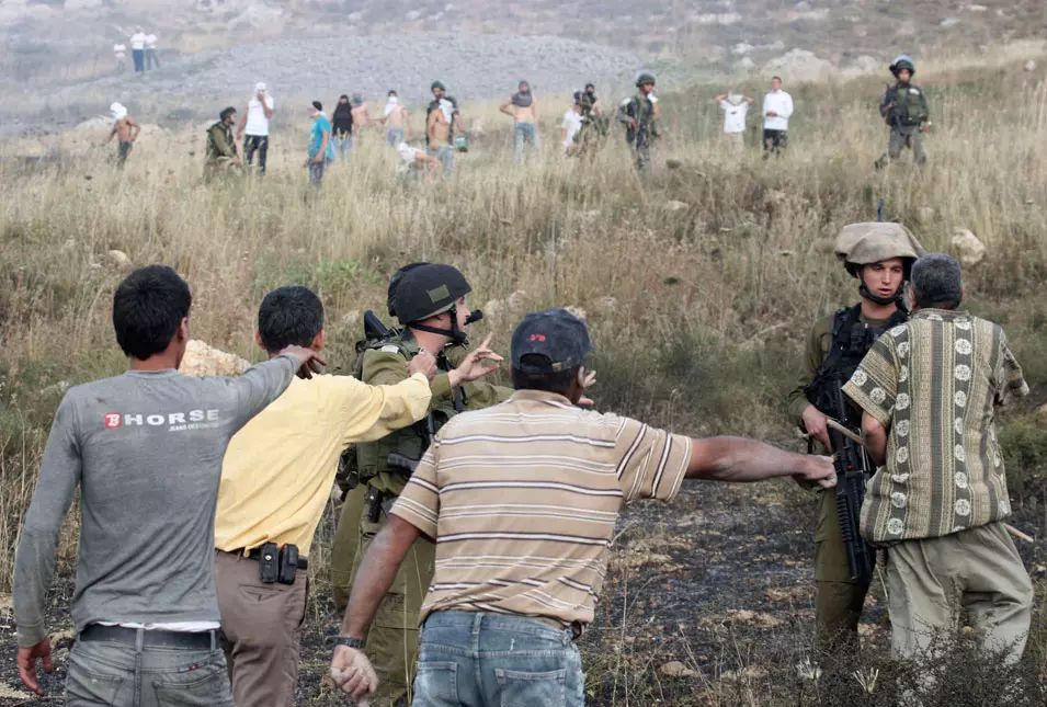 "זה קורה כל כמה ימים". עימותים סמוך לשכם