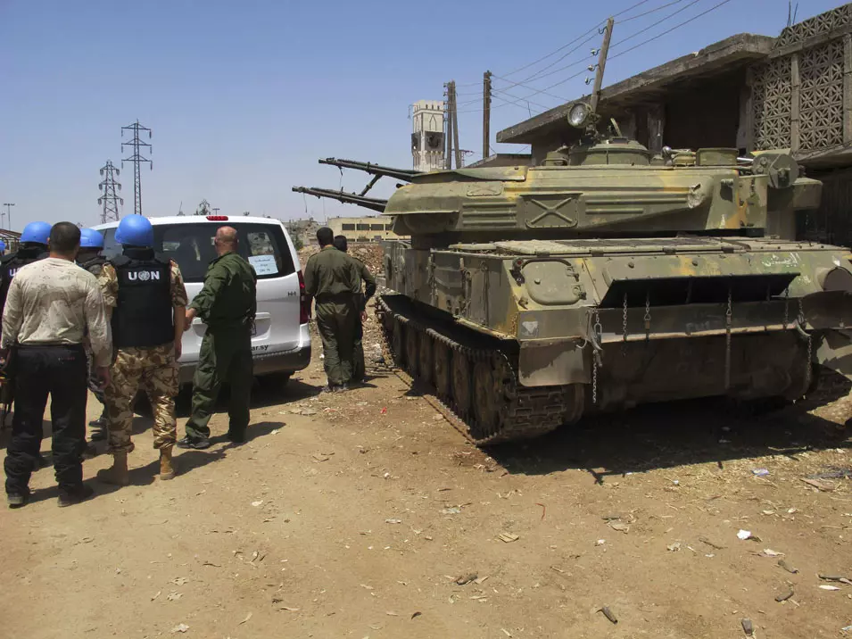 האו"ם קרא למורדים ולכוחות אסד להימנע מפגיעה באזרחים