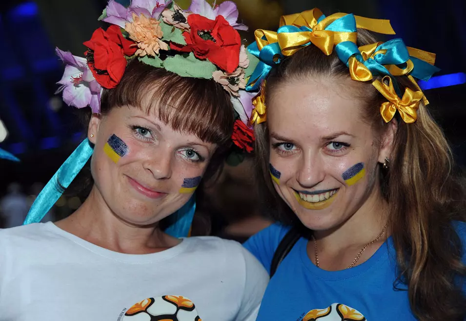 אוהדות נבחרת אוקראינה