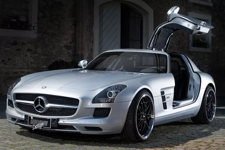 מרצדס SLS AMG מסדנת אינדן דיזיין