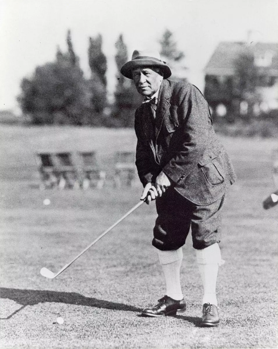 המדליסט האולימפי האחרון בגולף. ג'ורג' ליון