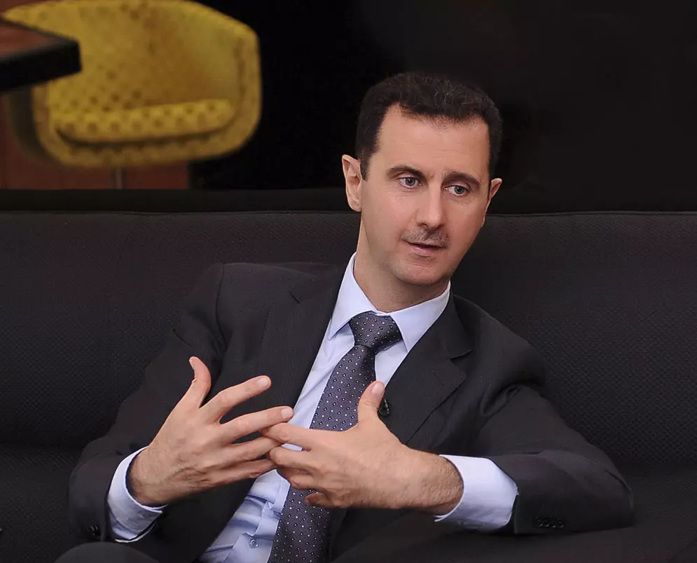 "המשטר הסורי פחדן", אומר סגן מפקד הצבא הסורי החופשי. נשיא סוריה בשאר אסד