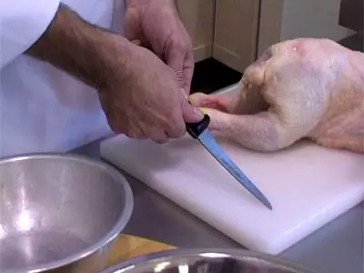סכין פירוק ועוף