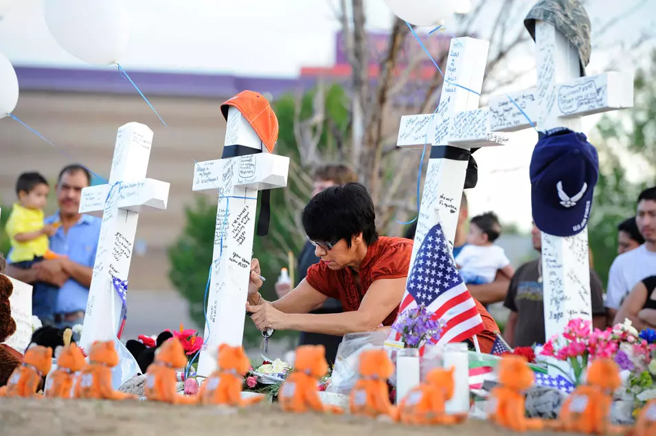 אנדרטה לזכר ההרוגים בטבח, קולורדו