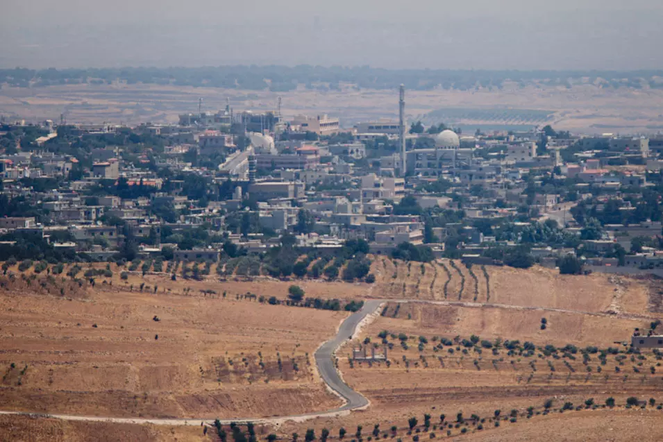 סוריה בתצפית מרמת הגולן