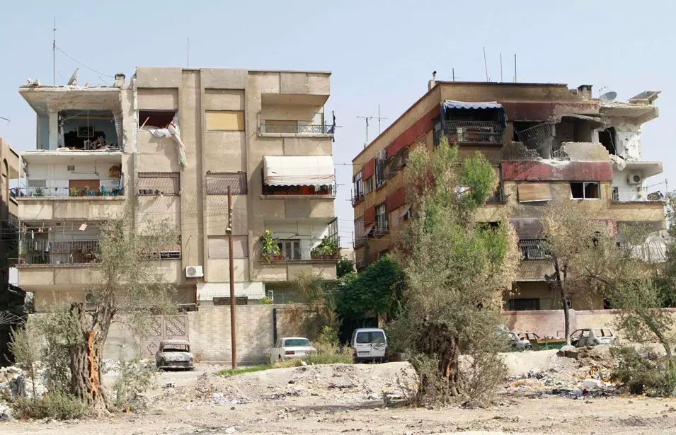 עיר רפאים. בניינים הרוסים בדמשק