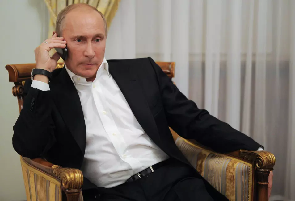 הנשיא פוטין. לא זמין