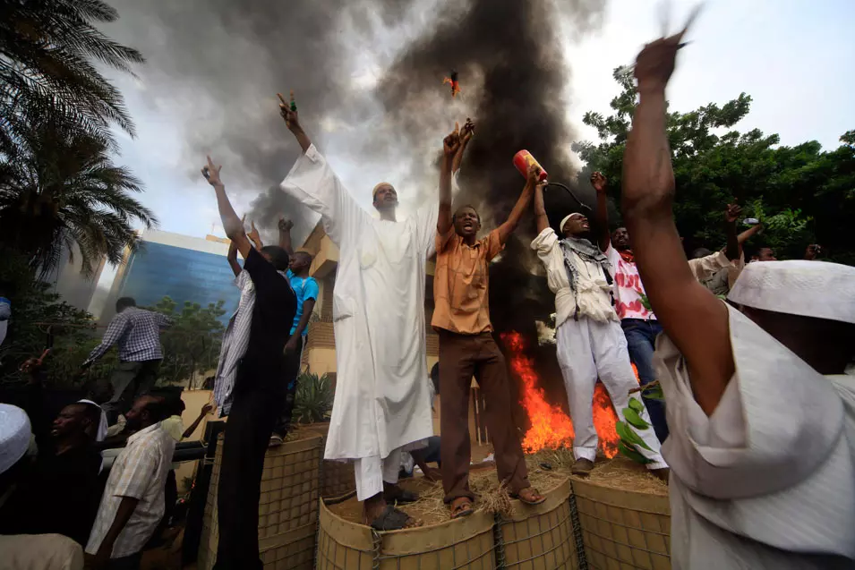 הפגנות נגד הסרט בסודן