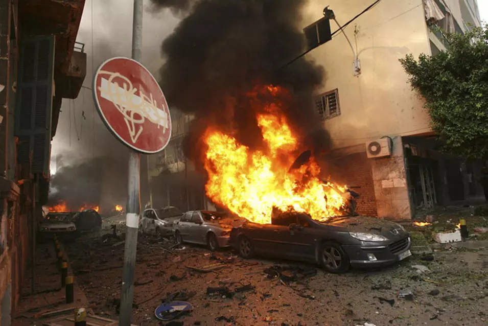 "אין הצדקה לאלימות שכזו". ביירות, היום