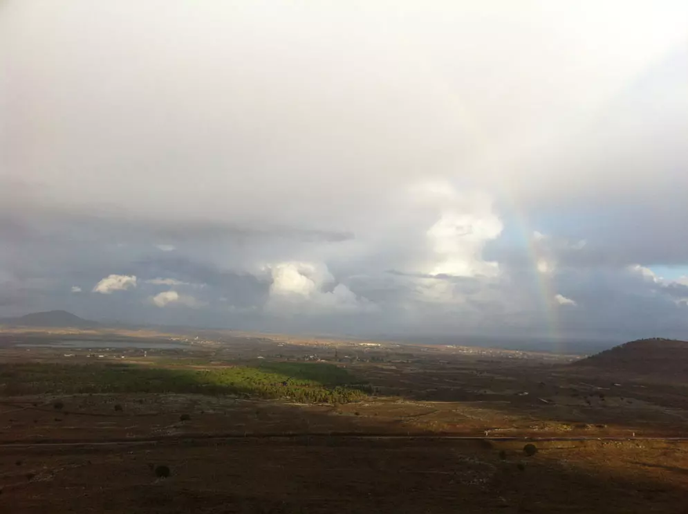 הפצמ"ר נפל בשטח פתוח באזור המוצב תל חזקה