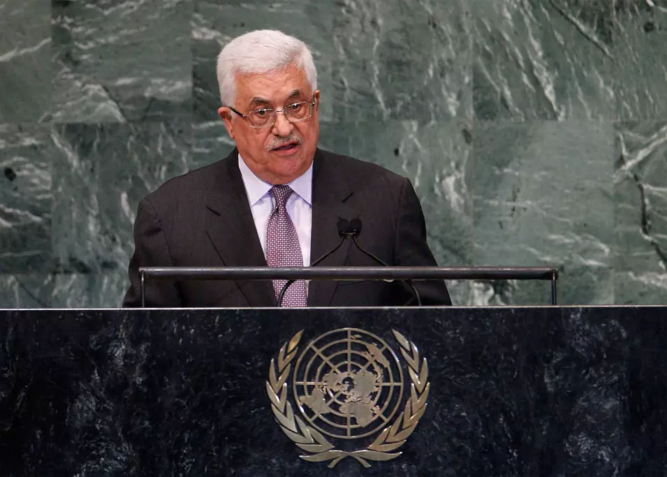 "העצרת הכללית של האו"ם היא המגרש הביתי של אבו מאזן"