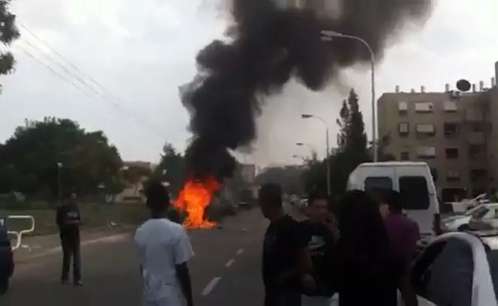 מטח רקטות על אשדוד: "המשפחה ניצלה בנס"