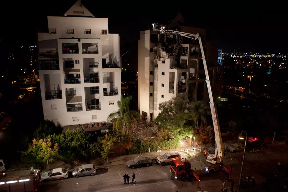 לא לוקחים סיכונים. הבניין שנפגע בראשון לציון