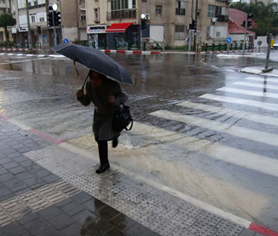 בנוסף לגשם, הטמפרטורות יירדו במידה ניכרת